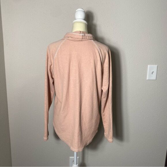 Rag Poets Cowl Neck Drawstring Pullover Knit Sweater Women's Size Medium - Picture 7 of 14